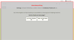Desktop Screenshot of flash-headshop.de